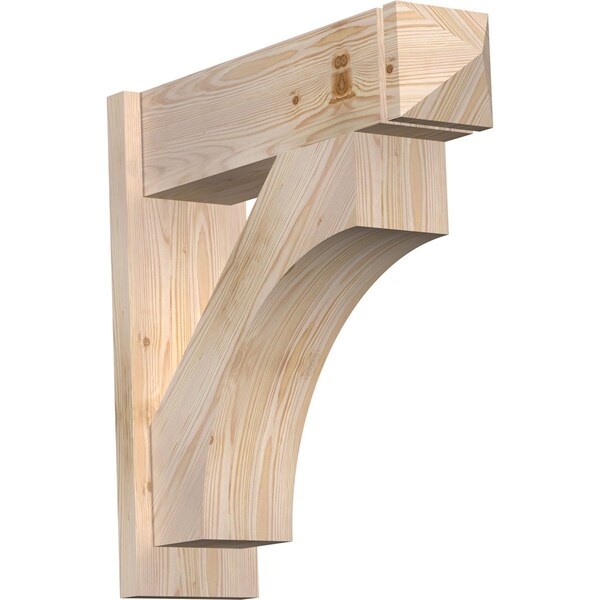 Ekena Millwork Westlake Smooth Arts and Crafts Outlooker, Douglas Fir, 7 1/2"W x 26"D x 26"H OUT08X26X26WTL03SDF - main